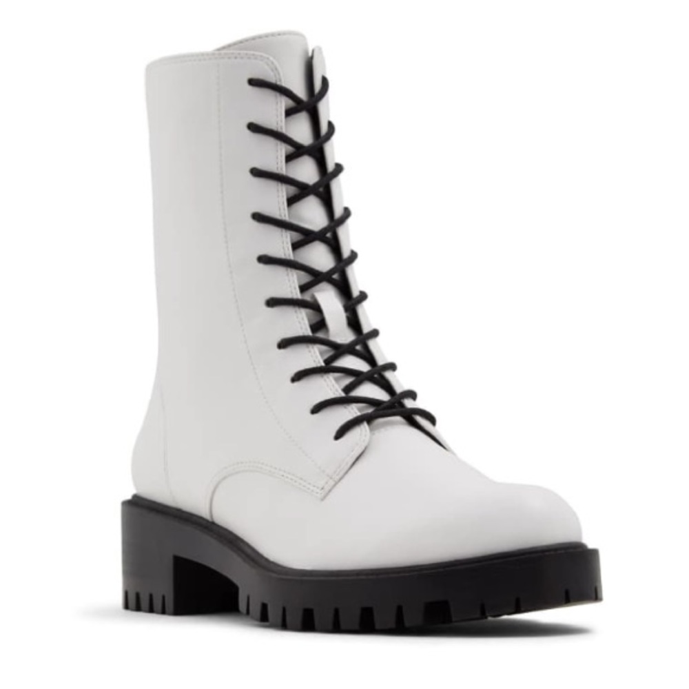 Who What Wear Lexi Lace Up Combat Boot Siz…